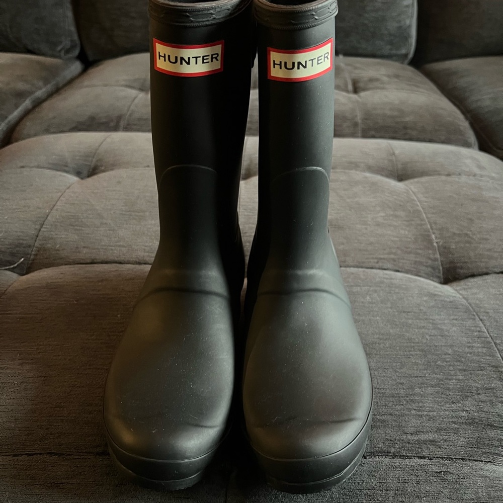 Hunter Women’s Short Back Adjustable Rain Boots